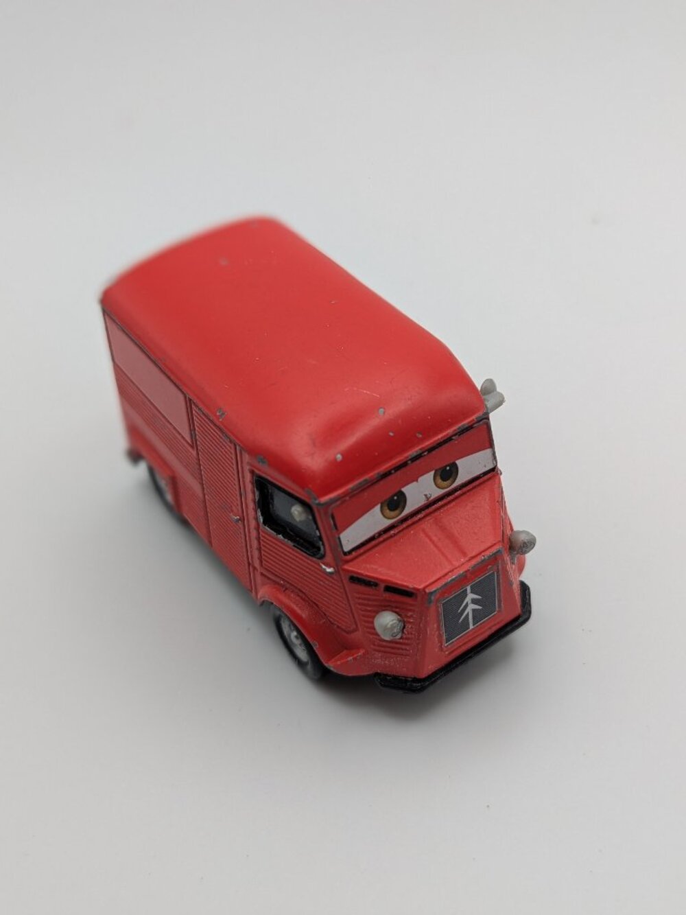 Mattel Disney Pixar Cars Red Delivery Van Loose 1:55
